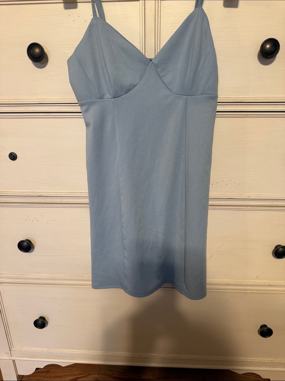 Kendall & Kylie Light Blue Slip Dress